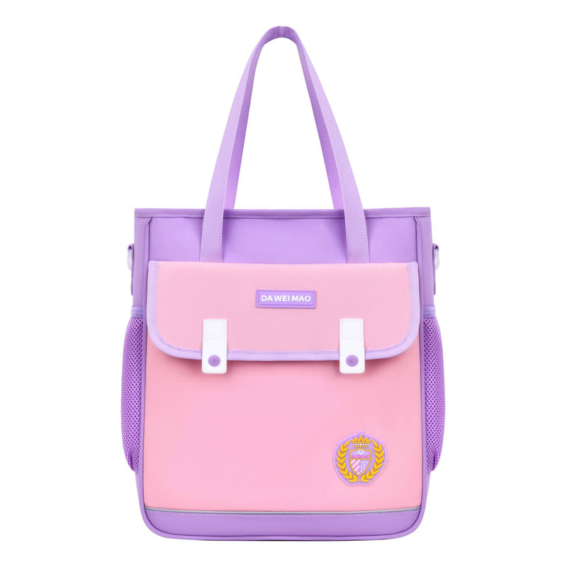 Bolsa De Escolares Tutoriales Lila
